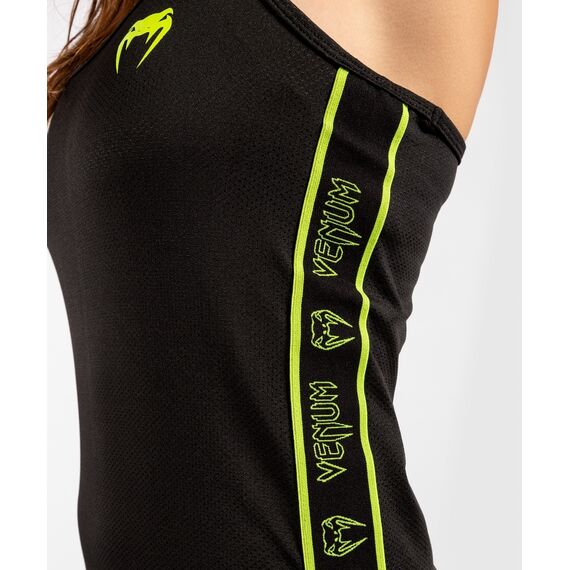 Venum Tecmo Tank Top  - For Women - Black/Neo Yellow, Colour: Schwarz, Size: S, 7 image