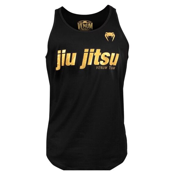 Venum JiuJitsu VT Tank Top  - Black/Gold, Colore: Nero, Size: L