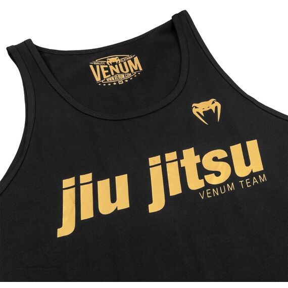 Venum JiuJitsu VT Tank Top  - Black/Gold, Colore: Nero, Size: L, 4 image