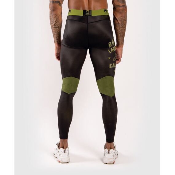 Venum Boxing Lab Compression Tights - Black/Green, Colour: Schwarz, Size: S, 2 image