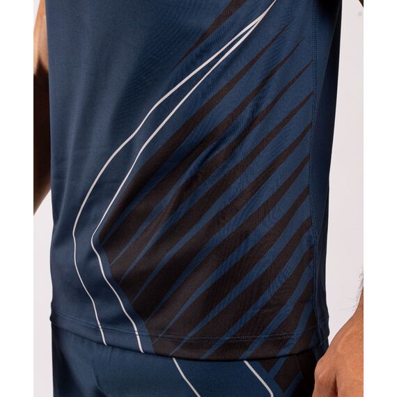 Venum Contender 5.0 Dry-Tech T-shirt - Navy/Sand, Colour: Blue, Size: XL, 8 image