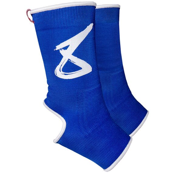 8 Weapons Ankle Guards, Size: One Size, Colour: Blue
