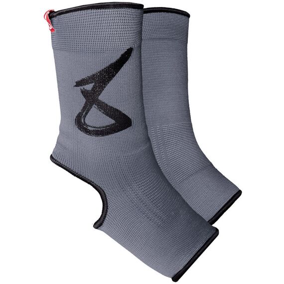 8 Weapons Ankle Guards, Size: One Size, Colour: Grey