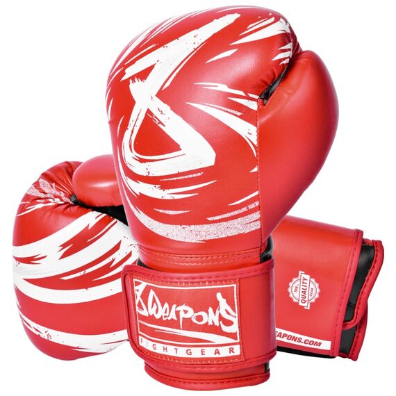 8 Weapons Boxing Glove - Strike, Colour: Rot, OZ: 14oz