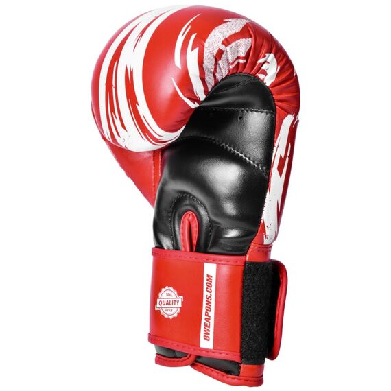 8 Weapons Boxing Glove - Strike, Colour: Rot, OZ: 14oz, 4 image