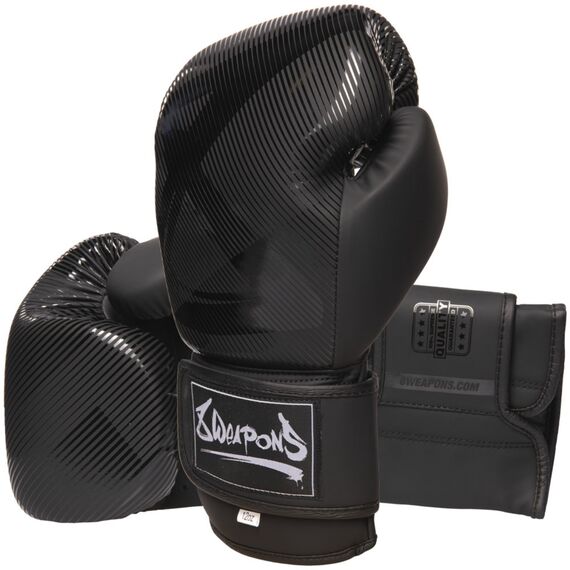8 Weapons Boxing Glove - Hit, Colore: Nero, OZ: 10oz