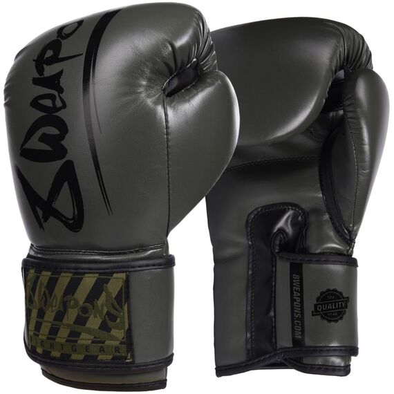 Boxhandschuhe - Unlimited olive 16 Oz, Farbe: Khaki, OZ: 16oz