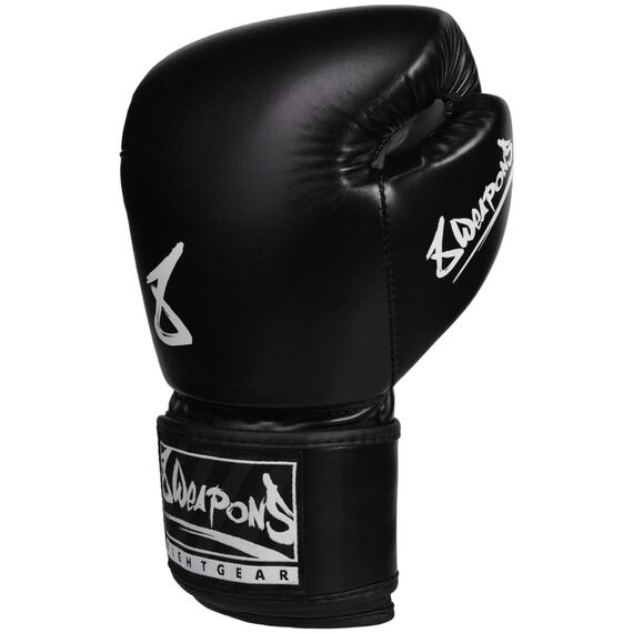 Boxing Gloves - Pure black 16 Oz, Colour: Schwarz, OZ: 16oz, 3 image
