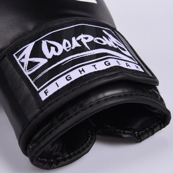 Boxing Gloves - Pure black 16 Oz, Colour: Schwarz, OZ: 16oz, 8 image