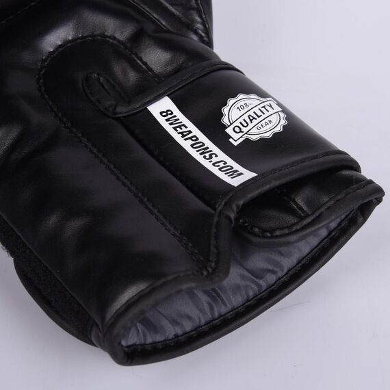 Boxing Gloves - Pure black 16 Oz, Colour: Schwarz, OZ: 16oz, 9 image