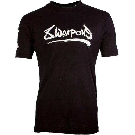 Big 8 Muay Thai T-Shirt, Taille: S, Couleur: Noir, 4 image