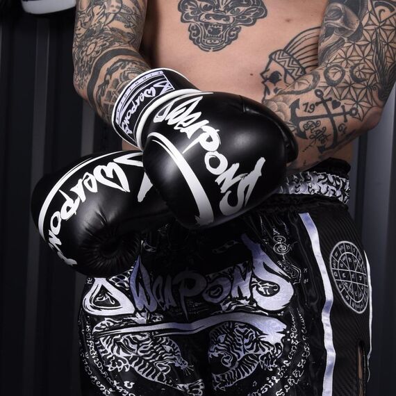 Boxing Gloves - Unlimited black 14 Oz, Colour: Schwarz, OZ: 14oz, 5 image