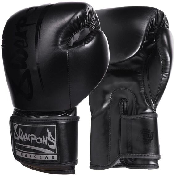 Boxhandschuhe - Unlimited black-matt 16 Oz, Farbe: Schwarz, OZ: 16oz