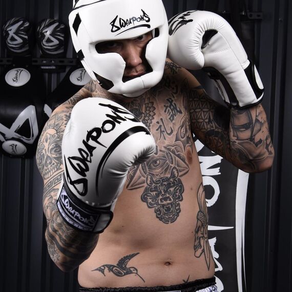 Boxing Gloves - Unlimited white 16 Oz, Colour: Weiss, OZ: 16oz, 5 image