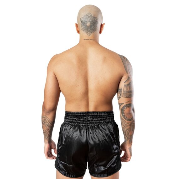 8 Weapons Muay Thai Shorts Super Mesh, Colour: Schwarz, Size: L, 2 image
