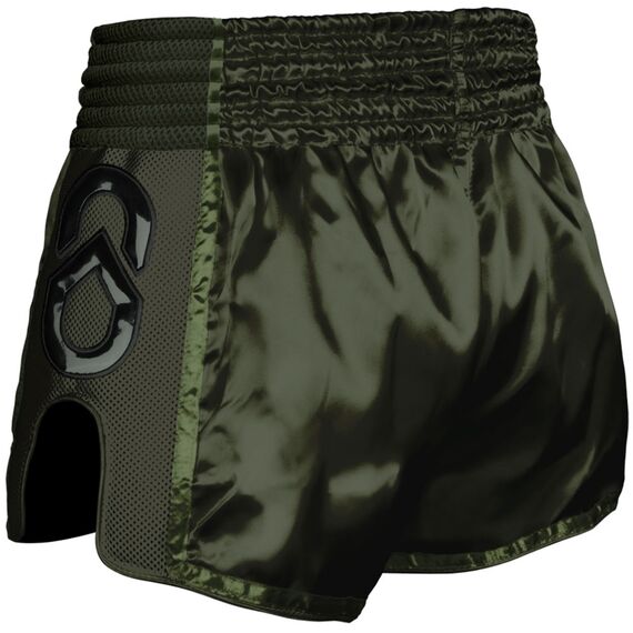 Muay Thai Shorts s Super Mesh, Farbe: Khaki, Grösse : L, 2 image