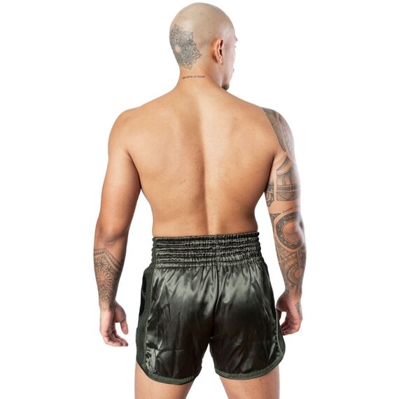 Muay Thai Shorts s Super Mesh, Farbe: Khaki, Grösse : L, 8 image