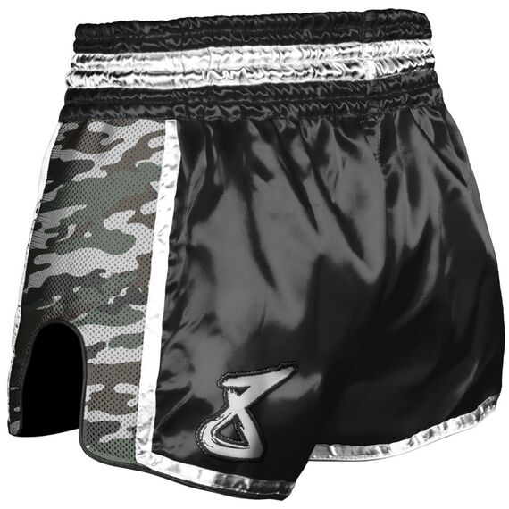 Muay Thai Shorts s Super Mesh, Farbe: Schwarz, Grösse : L, 2 image