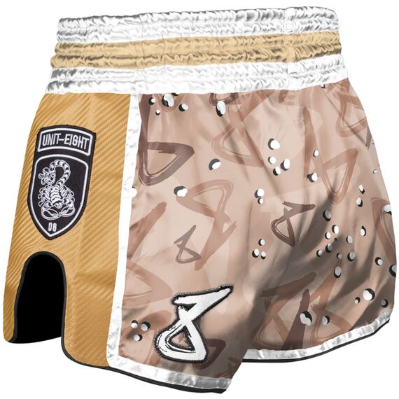 8 Weapons Muay Thai Shorts Carbon - Sandstorm, Size: L, Colour: Camouflage, Size: L, 2 image