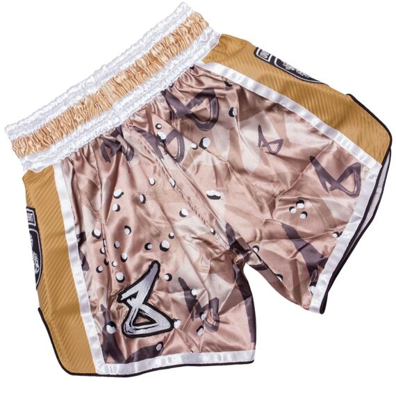 8 Weapons Muay Thai Shorts Carbon - Sandstorm, Size: L, Colour: Camouflage, Size: L, 4 image