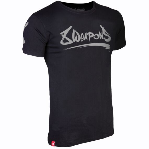 8 WEAPONS Unlimited Grey - Muay Thai T-Shirt, Size: S, Colour: Grey, 3 image