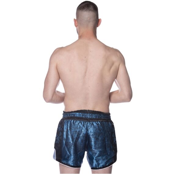 Muay Thai Shorts s Carbon - Yantra, Farbe: Blau, Grösse : L, 5 image