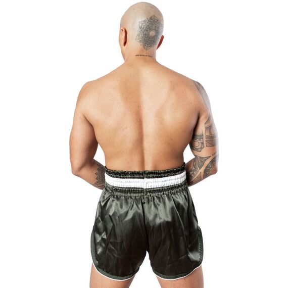 8 Weapons Muay Thai Shorts Retrofight, Colour: Khaki, Size: XL, 9 image