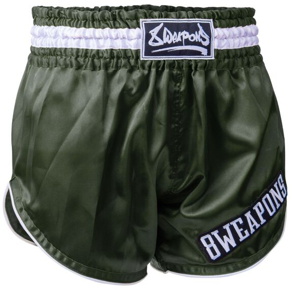 Muay Thai Shorts s Retrofight, Farbe: Khaki, Grösse : XXL, 9 image