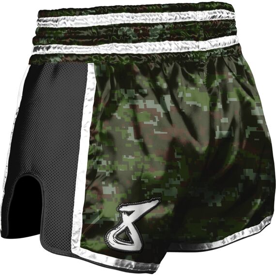Shorts de Muay Thaï Super Mesh Camo, Taille: L, Couleur: Camouflage, 2 image