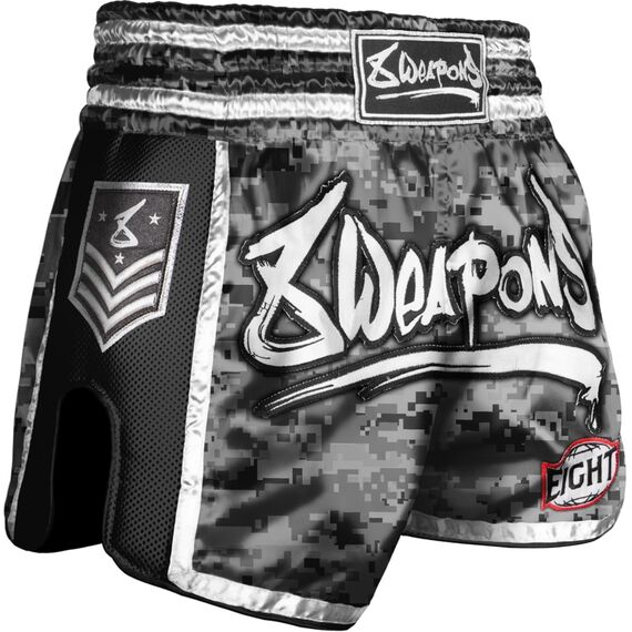 Shorts de Muay Thaï Super Mesh City, Couleur: Camouflage, Taille ne pas utiliser: XL