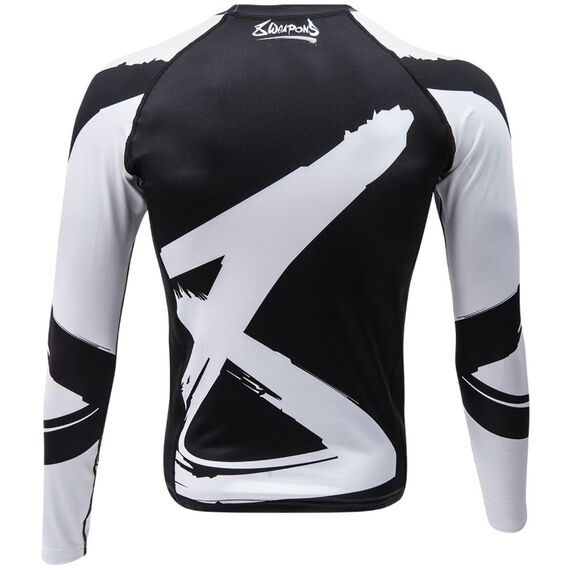 T-shirt de compression à manches longues - Big 8, Taille: S, Couleur: Noir, 3 image