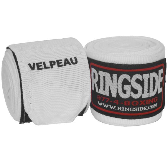 Bandages de Boxe Ringside Training/Competition 4m50, Couleur: Blanc