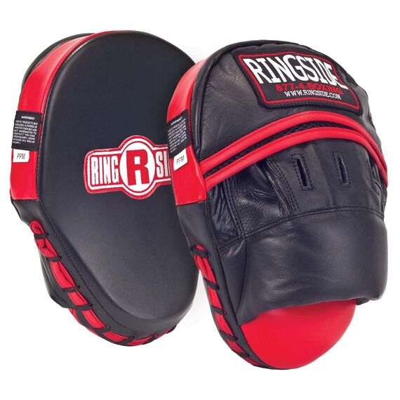 Ringside Panther Boxing Punch Mitts, Couleur: Noir