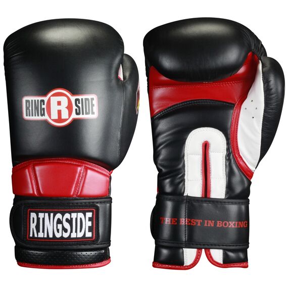 Gants de boxe Pro Ringside, Couleur: Noir, OZ: 18oz