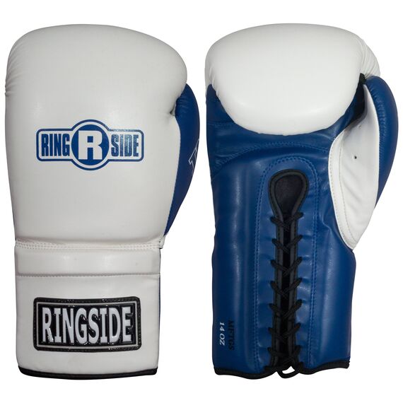 Ringside IMF Tech&#8482; Sparring Boxing Gloves, Colour: Weiss, OZ: 14oz