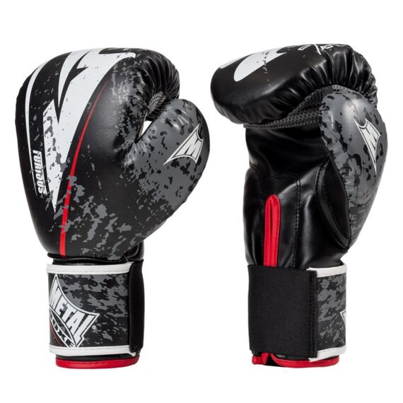 Furious Boxhandschuhe, Farbe: Schwarz, OZ: 12oz