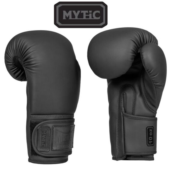 Boxhandschuhe Mythic, Farbe: Schwarz, OZ: 12oz, 2 image