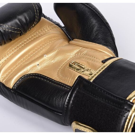 Boxhandschuhe - Premium black-gold 16 Oz, Farbe: Schwarz, OZ: 16oz, 7 image