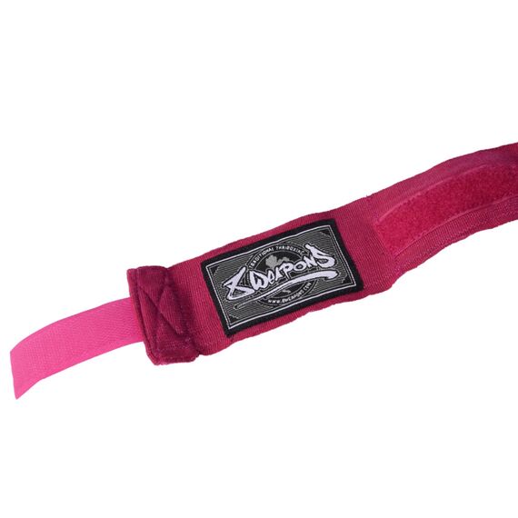 8 Weapons Handwraps semi-elastic, Colour: Rosa, Length: 5.0m, 4 image