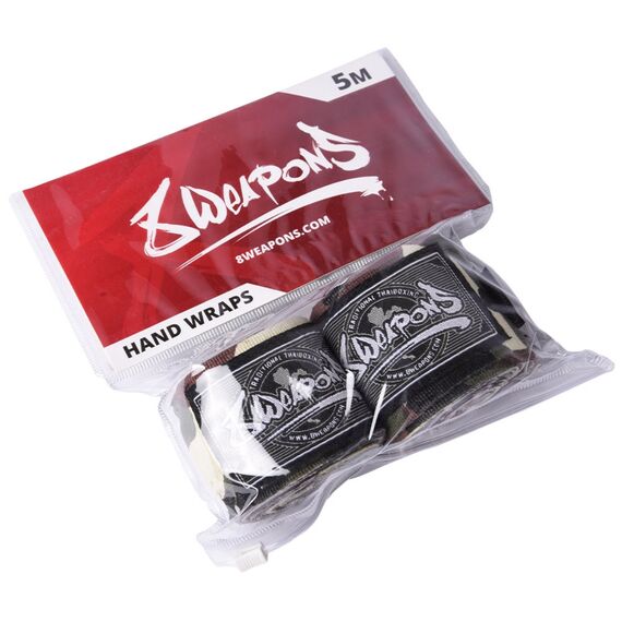 8 Weapons Handwraps semi-elastic, Colour: Camouflage, Length: 5.0m, 2 image