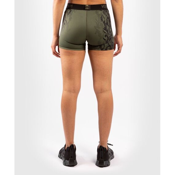 UFC Authentic Fight Week Women's Performance Vale Tudo Shorts, Colour: Khaki, Size: L, 2 image