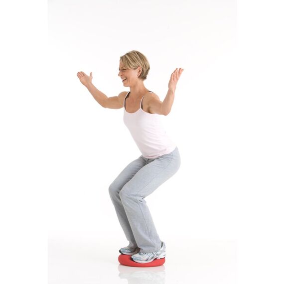 Dynair Ballkissen Senso Balancekissen mit Noppen Ø 33cm Togu | Rot, 3 image