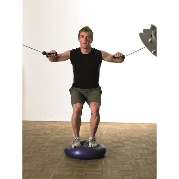 Dynair Ballkissen Senso balance cushion Ø 36cm Togu | Light brown, 5 image