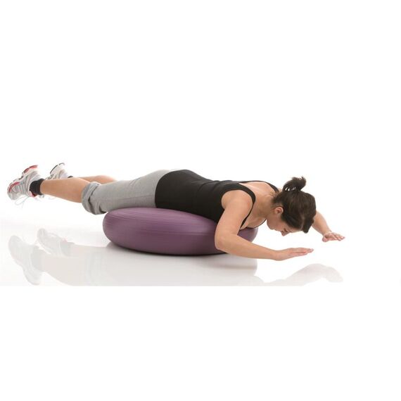 Dynair Ballkissen Senso pimpled balance cushion Togu Extreme | Violett, 2 image