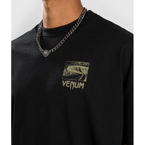 T-Shirt Venum Fangs - Coupe surdimensionnée, Taille: L, Couleur: Noir, 4 image