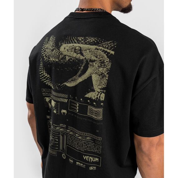 T-Shirt Venum Fangs - Coupe surdimensionnée, Taille: L, Couleur: Noir, 5 image