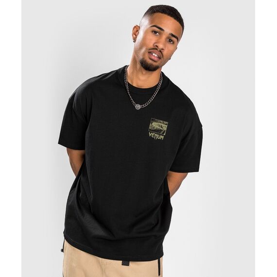 T-Shirt Venum Fangs - Coupe surdimensionnée, Taille: L, Couleur: Noir, 7 image