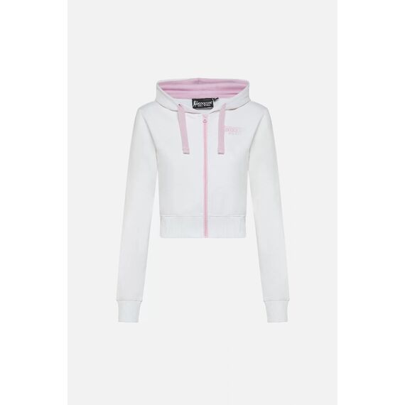 Logo Zipped Hoodie, Size: M, Colour: Weiss, 2 image