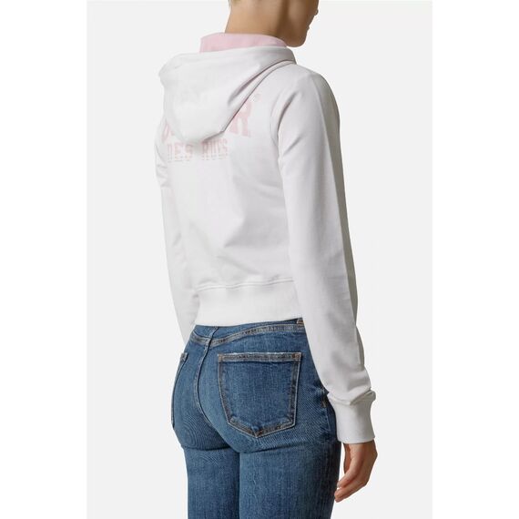 Logo Zipped Hoodie, Size: M, Colour: Weiss, 3 image