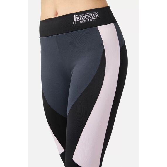 Color-Blocking Leggings, Taille: L, Couleur: Noir, 4 image